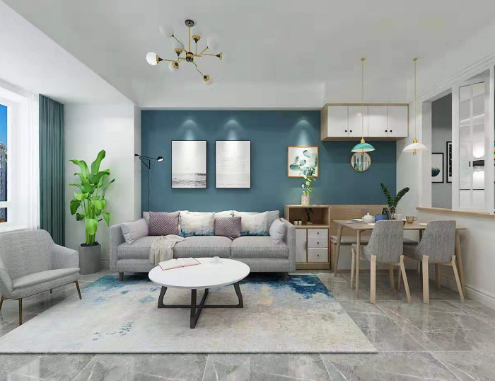 名仕豪庭78平米：極簡主義的恬靜時(shí)光